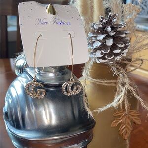 Fashion Gold and Silver Hoop Earrings Classic Design